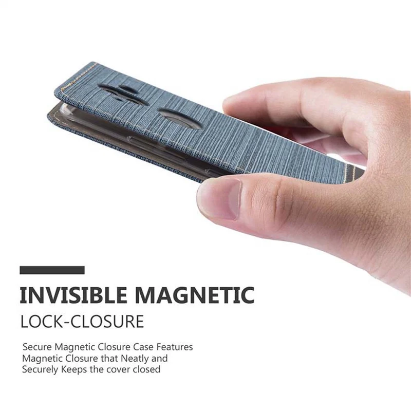 Cadorabo Hülle kompatibel mit Nokia 8 Sirocco Schutzhülle mit Magnetverschluss, Standfunktion und Kartenfach