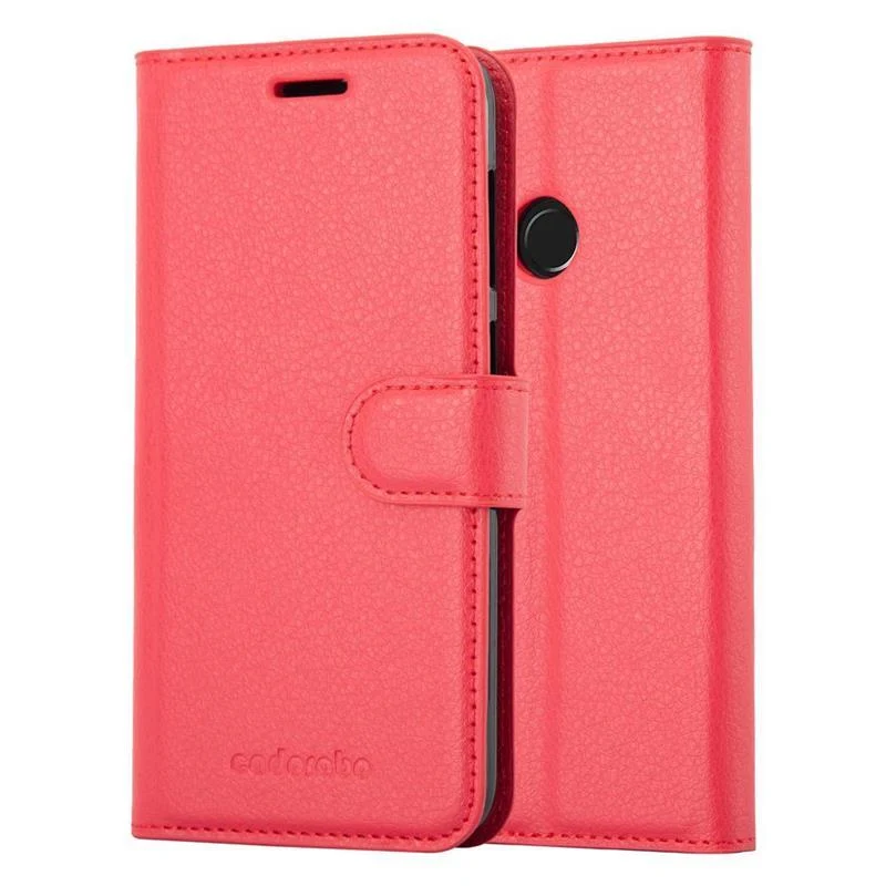 Cadorabo Hülle kompatibel mit Huawei Enjoy 7 Schutzhülle mit Magnetverschluss, Standfunktion und Kartenfach