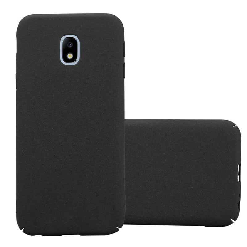 Cadorabo Hülle kompatibel mit Samsung Galaxy J7 2017 / J7 PRO Hard Case Schutzhülle in Frosted Optik gegen Kratzer und Stöße