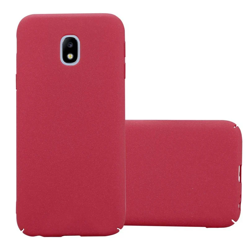 Cadorabo Hülle kompatibel mit Samsung Galaxy J7 2017 / J7 PRO Hard Case Schutzhülle in Frosted Optik gegen Kratzer und Stöße