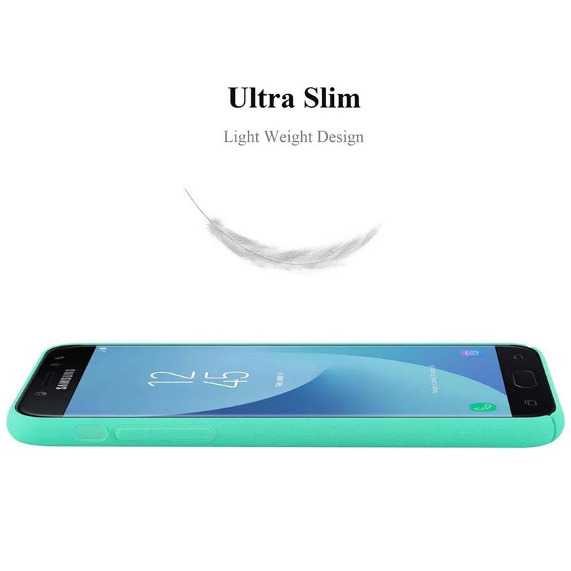 Cadorabo Hülle kompatibel mit Samsung Galaxy J5 2017 / J5 PRO Hard Case Schutzhülle in Frosted Optik gegen Kratzer und Stöße