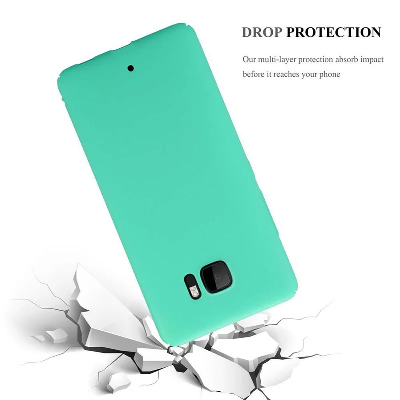 Cadorabo Hülle kompatibel mit HTC U ULTRA Hard Case Schutzhülle in Frosted Optik gegen Kratzer und Stöße