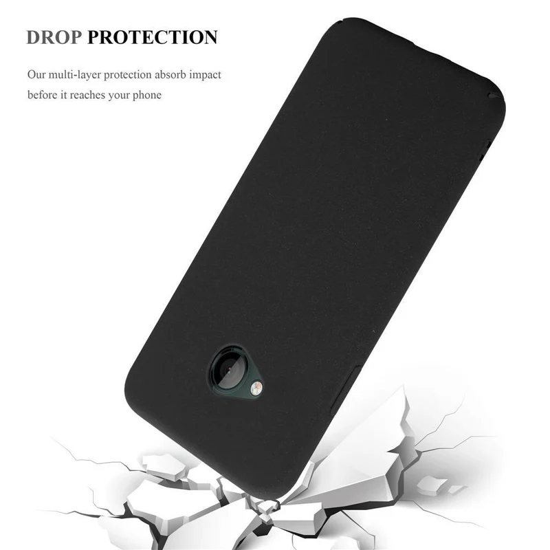 Cadorabo Hülle kompatibel mit HTC U PLAY Hard Case Schutzhülle in Frosted Optik gegen Kratzer und Stöße