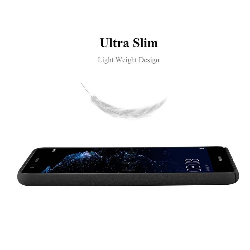 Cadorabo Hülle kompatibel mit Huawei P10 LITE Hard Case Schutzhülle in Frosted Optik gegen Kratzer und Stöße
