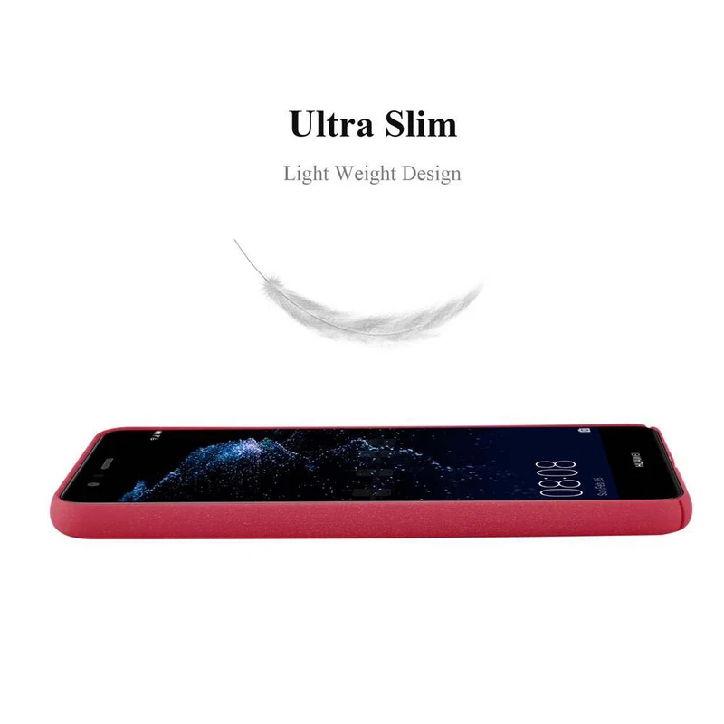 Cadorabo Hülle kompatibel mit Huawei P10 LITE Hard Case Schutzhülle in Frosted Optik gegen Kratzer und Stöße