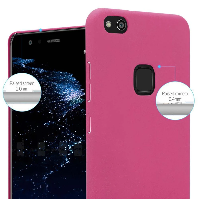 Cadorabo Hülle kompatibel mit Huawei P10 LITE Hard Case Schutzhülle in Frosted Optik gegen Kratzer und Stöße