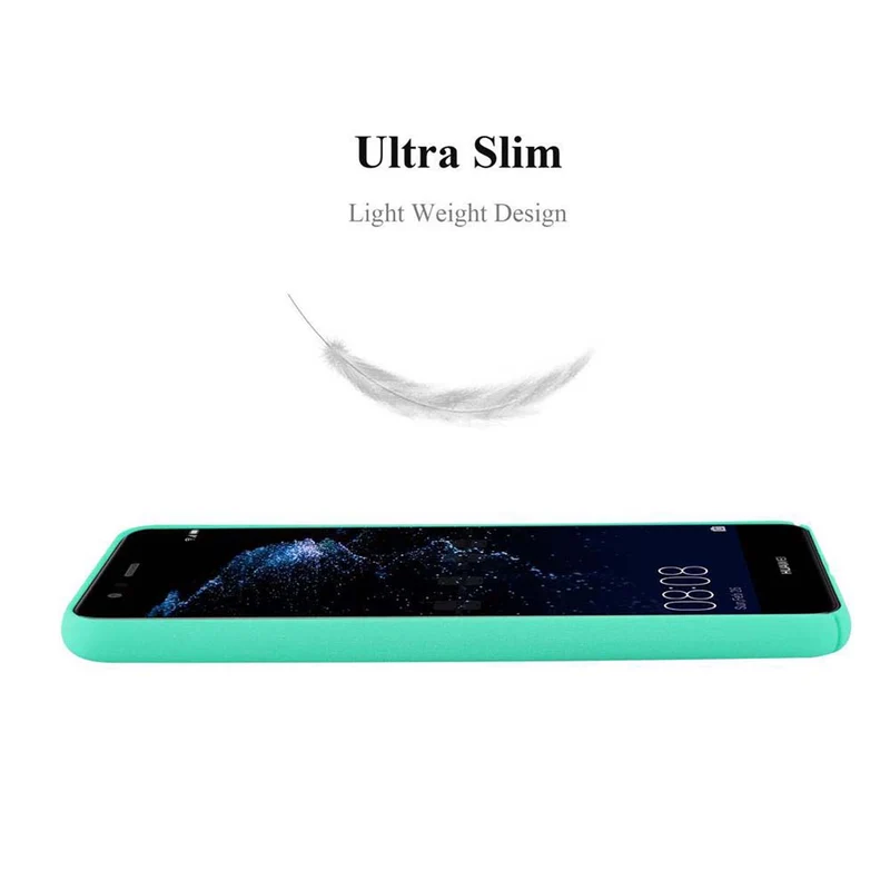 Cadorabo Hülle kompatibel mit Huawei P10 LITE Hard Case Schutzhülle in Frosted Optik gegen Kratzer und Stöße