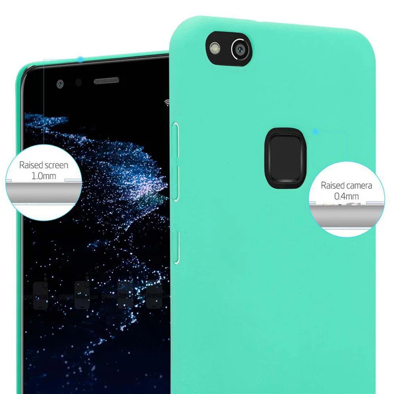Cadorabo Hülle kompatibel mit Huawei P10 LITE Hard Case Schutzhülle in Frosted Optik gegen Kratzer und Stöße