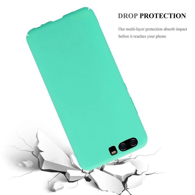 Cadorabo Hülle kompatibel mit Huawei P10 Hard Case Schutzhülle in Frosted Optik gegen Kratzer und Stöße
