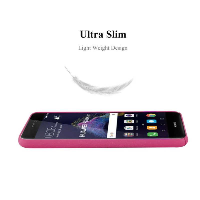 Cadorabo Hülle kompatibel mit Huawei P8 LITE 2017 / P9 LITE 2017 Hard Case Schutzhülle in Frosted Optik gegen Kratzer und Stöße