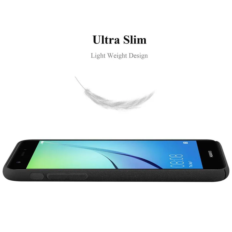 Cadorabo Hülle kompatibel mit Huawei NOVA Hard Case Schutzhülle in Frosted Optik gegen Kratzer und Stöße