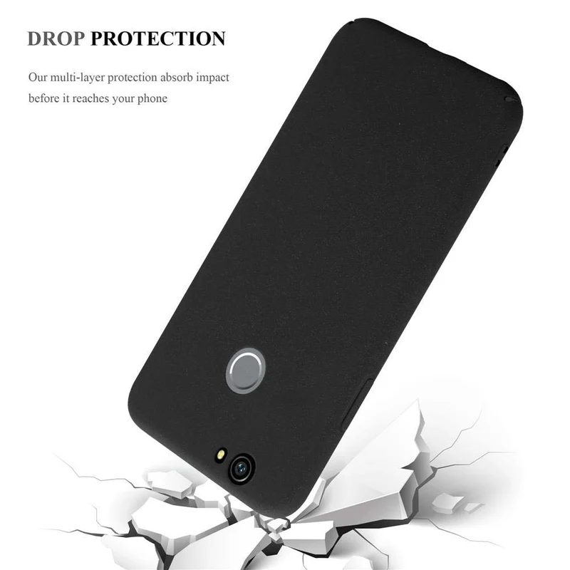 Cadorabo Hülle kompatibel mit Huawei NOVA Hard Case Schutzhülle in Frosted Optik gegen Kratzer und Stöße
