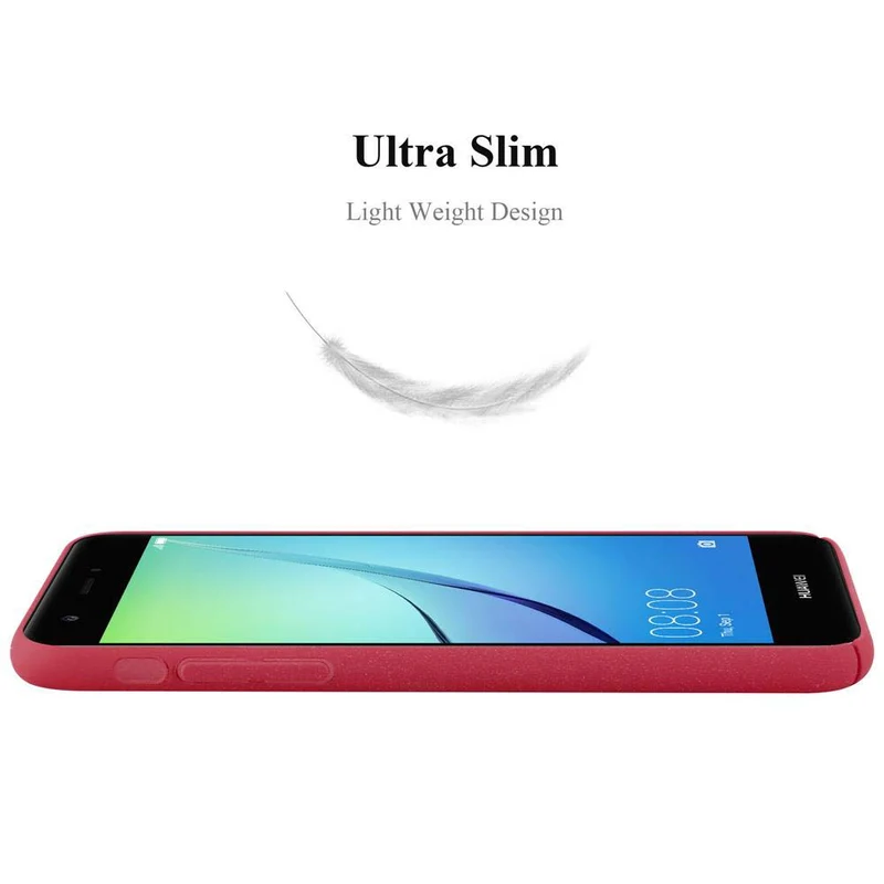 Cadorabo Hülle kompatibel mit Huawei NOVA Hard Case Schutzhülle in Frosted Optik gegen Kratzer und Stöße