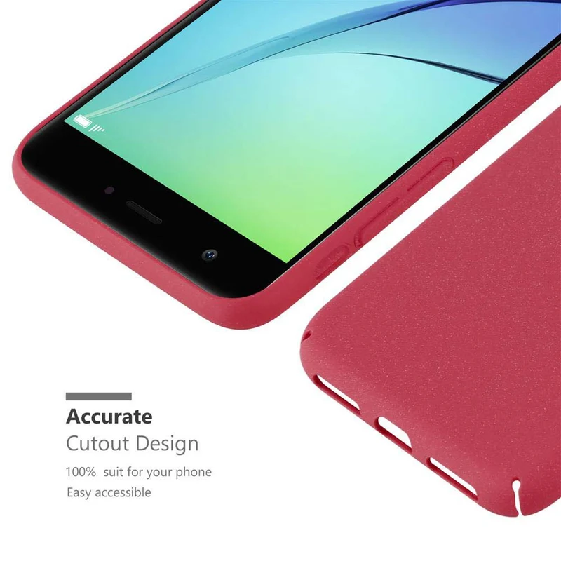 Cadorabo Hülle kompatibel mit Huawei NOVA Hard Case Schutzhülle in Frosted Optik gegen Kratzer und Stöße