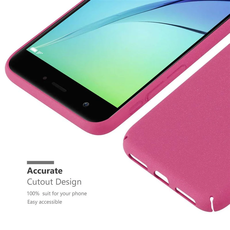 Cadorabo Hülle kompatibel mit Huawei NOVA Hard Case Schutzhülle in Frosted Optik gegen Kratzer und Stöße