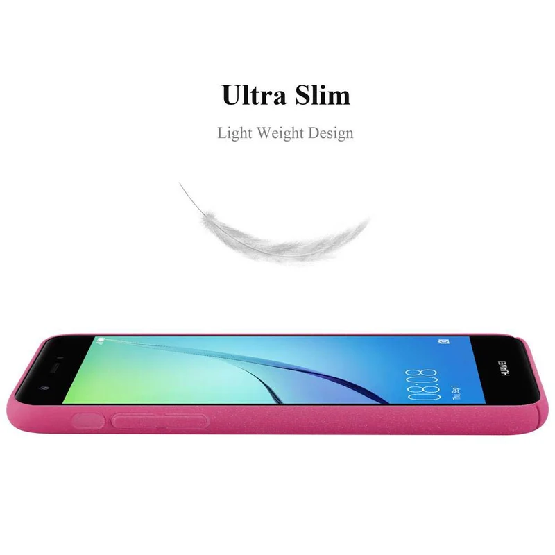 Cadorabo Hülle kompatibel mit Huawei NOVA Hard Case Schutzhülle in Frosted Optik gegen Kratzer und Stöße
