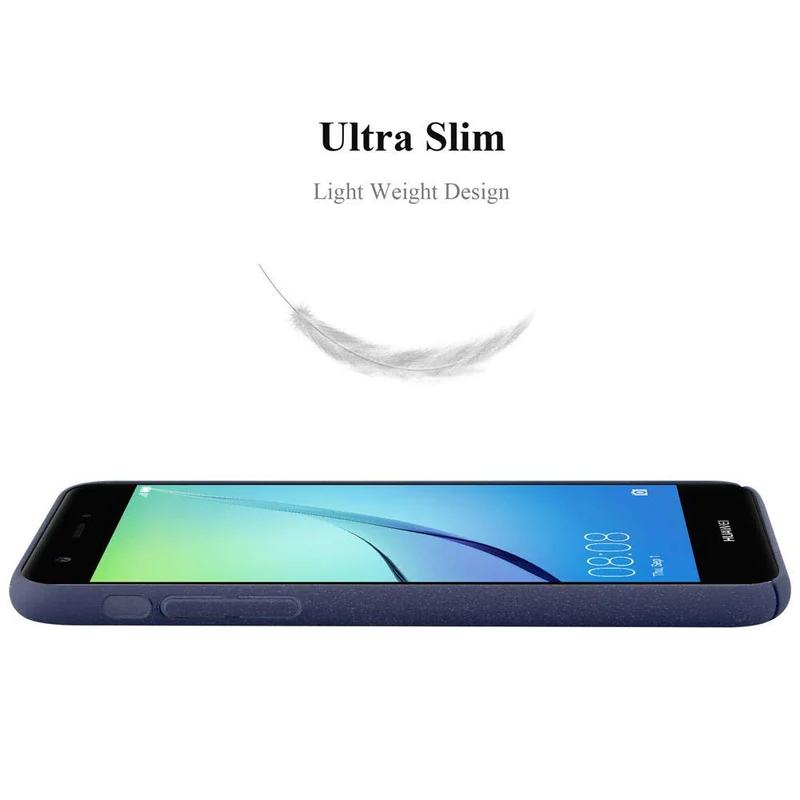 Cadorabo Hülle kompatibel mit Huawei NOVA Hard Case Schutzhülle in Frosted Optik gegen Kratzer und Stöße