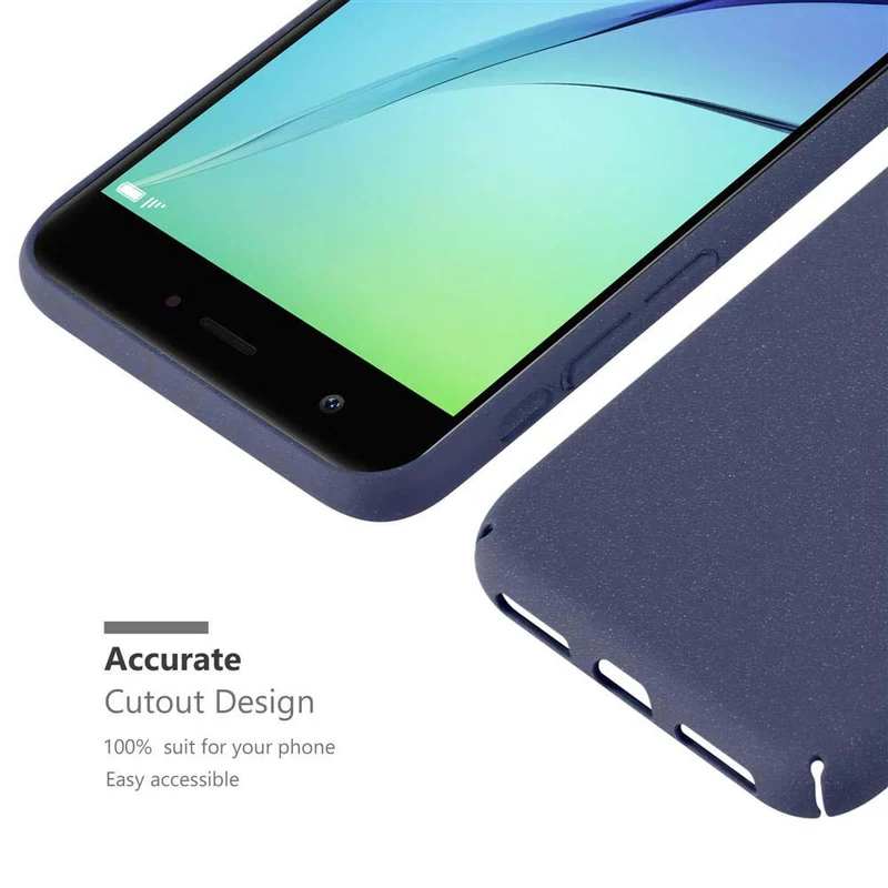 Cadorabo Hülle kompatibel mit Huawei NOVA Hard Case Schutzhülle in Frosted Optik gegen Kratzer und Stöße