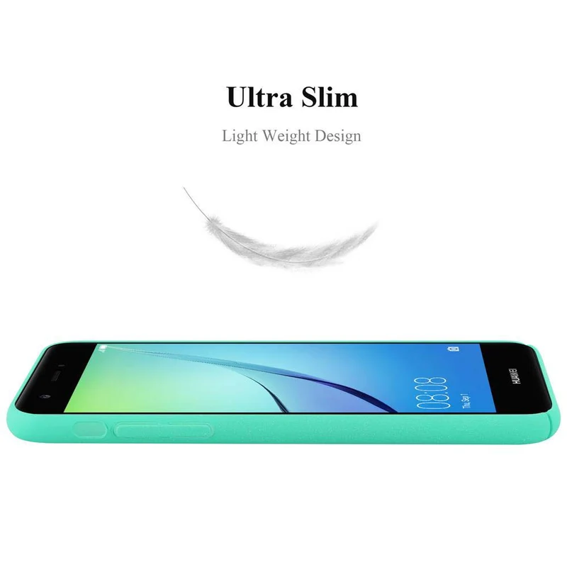 Cadorabo Hülle kompatibel mit Huawei NOVA Hard Case Schutzhülle in Frosted Optik gegen Kratzer und Stöße