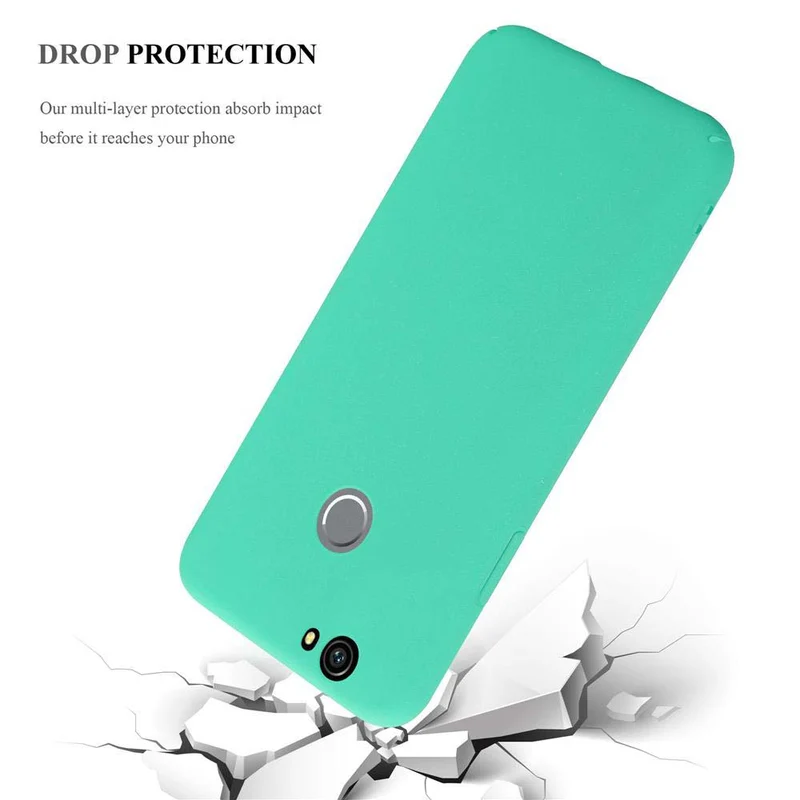 Cadorabo Hülle kompatibel mit Huawei NOVA Hard Case Schutzhülle in Frosted Optik gegen Kratzer und Stöße