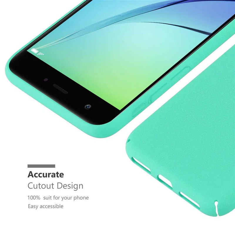 Cadorabo Hülle kompatibel mit Huawei NOVA Hard Case Schutzhülle in Frosted Optik gegen Kratzer und Stöße