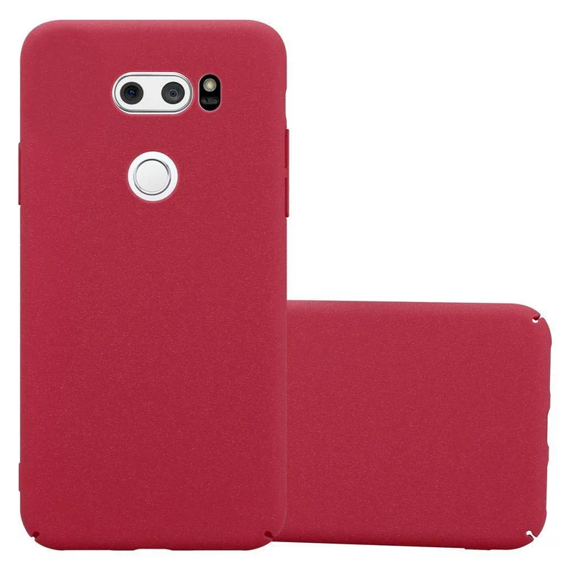 Cadorabo Hülle kompatibel mit LG V30 / V30+ / V30S / V30S+ Hard Case Schutzhülle in Frosted Optik gegen Kratzer und Stöße