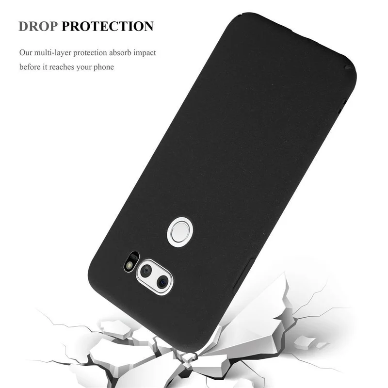 Cadorabo Hülle kompatibel mit LG V30 / V30+ / V30S / V30S+ Hard Case Schutzhülle in Frosted Optik gegen Kratzer und Stöße