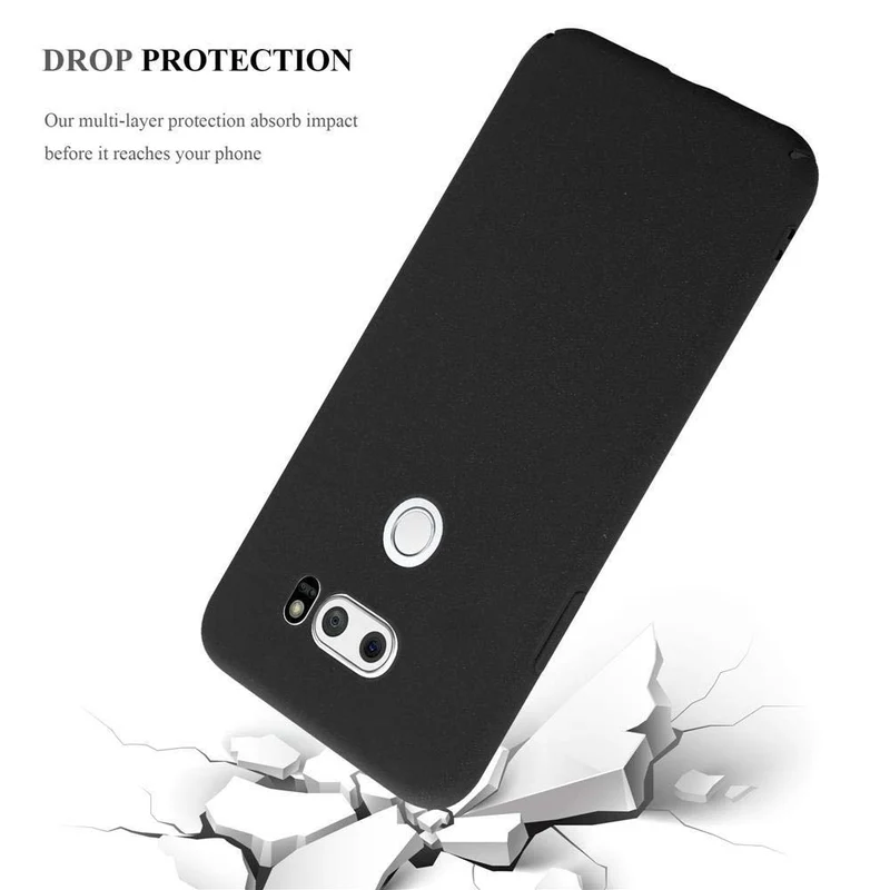 Cadorabo Hülle kompatibel mit LG V30 / V30+ / V30S / V30S+ Hard Case Schutzhülle in Frosted Optik gegen Kratzer und Stöße