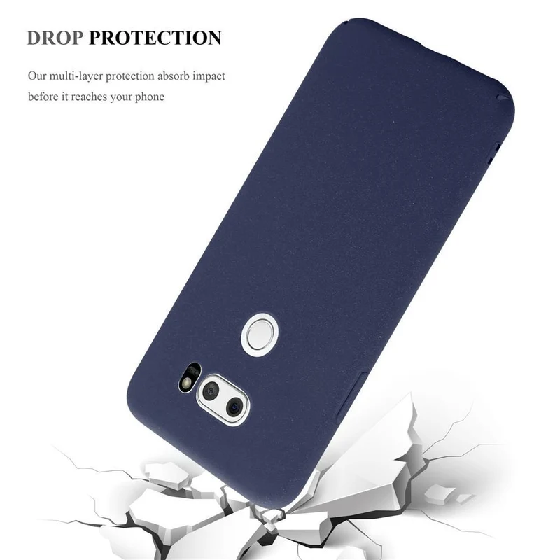 Cadorabo Hülle kompatibel mit LG V30 / V30+ / V30S / V30S+ Hard Case Schutzhülle in Frosted Optik gegen Kratzer und Stöße