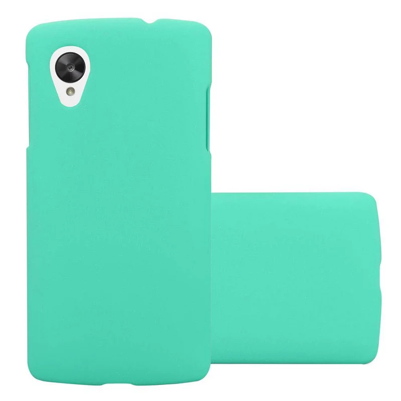Cadorabo Hülle kompatibel mit LG Google NEXUS 5 Hard Case Schutzhülle in Frosted Optik gegen Kratzer und Stöße