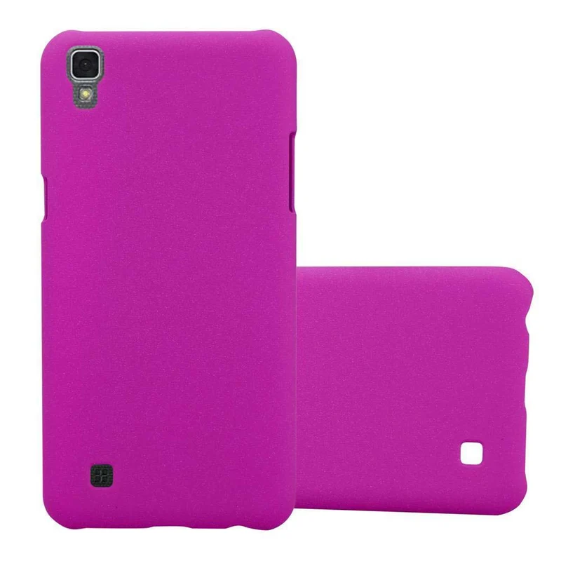Cadorabo Hülle kompatibel mit LG X POWER Hard Case Schutzhülle in Frosted Optik gegen Kratzer und Stöße