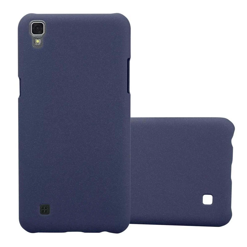 Cadorabo Hülle kompatibel mit LG X POWER Hard Case Schutzhülle in Frosted Optik gegen Kratzer und Stöße
