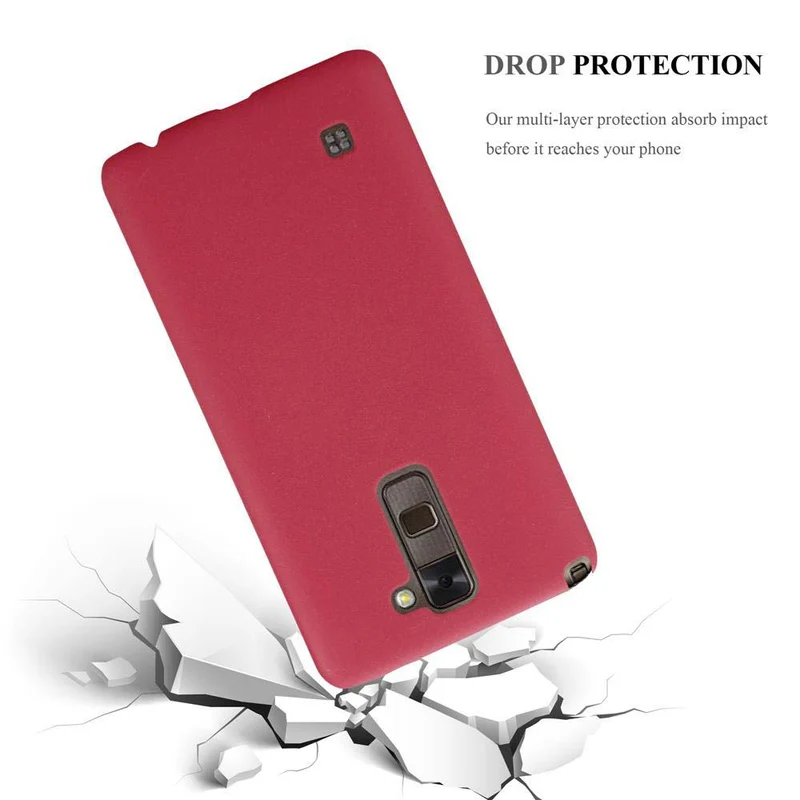Cadorabo Hülle kompatibel mit LG STYLUS 2 Hard Case Schutzhülle in Frosted Optik gegen Kratzer und Stöße