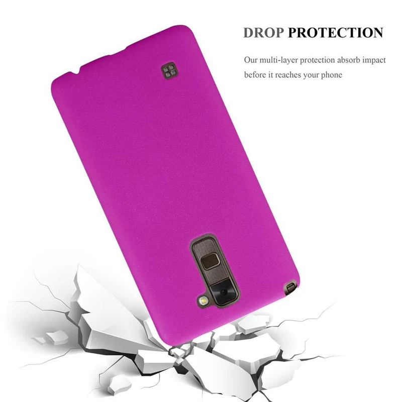 Cadorabo Hülle kompatibel mit LG STYLUS 2 Hard Case Schutzhülle in Frosted Optik gegen Kratzer und Stöße