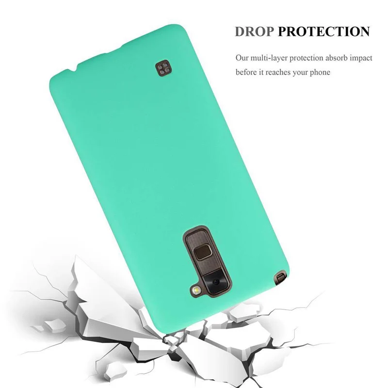 Cadorabo Hülle kompatibel mit LG STYLUS 2 Hard Case Schutzhülle in Frosted Optik gegen Kratzer und Stöße