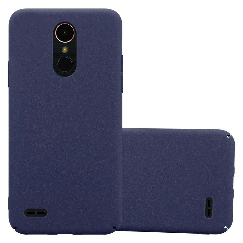 Cadorabo Hülle kompatibel mit LG K10 2017 Hard Case Schutzhülle in Frosted Optik gegen Kratzer und Stöße