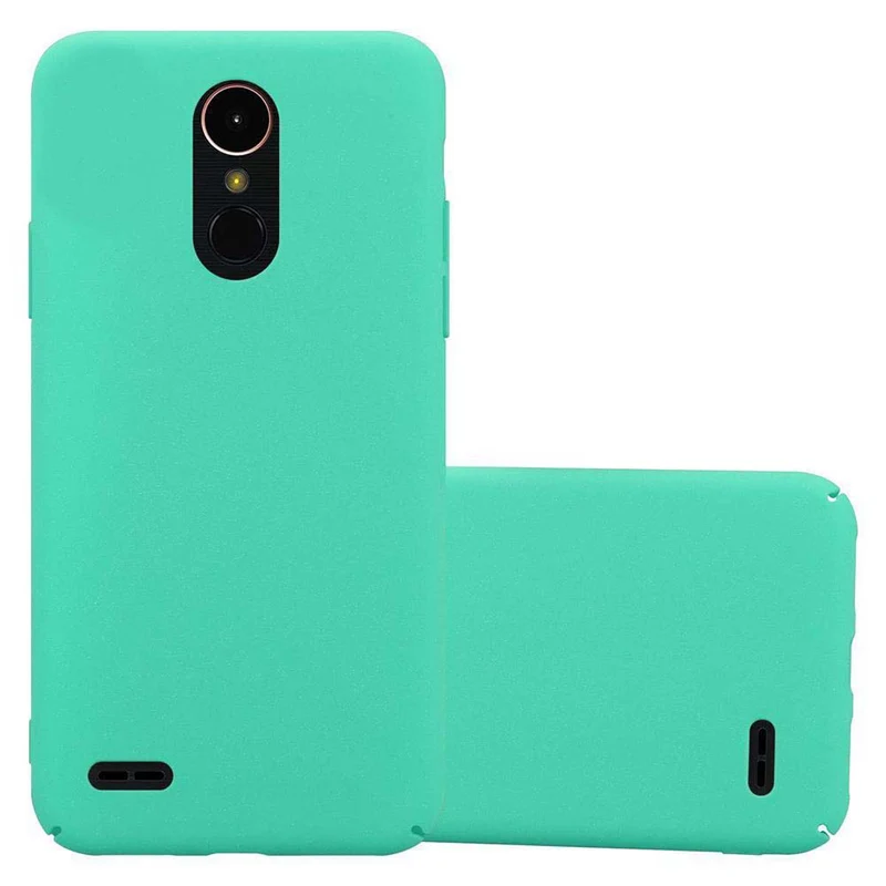 Cadorabo Hülle kompatibel mit LG K10 2017 Hard Case Schutzhülle in Frosted Optik gegen Kratzer und Stöße