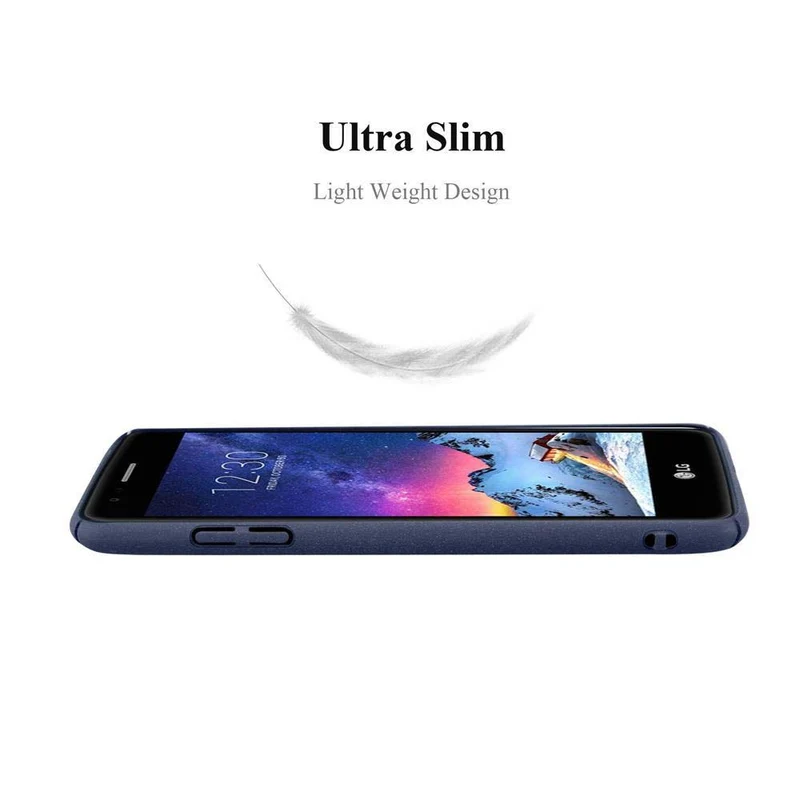 Cadorabo Hülle kompatibel mit LG K8 2017 Hard Case Schutzhülle in Frosted Optik gegen Kratzer und Stöße