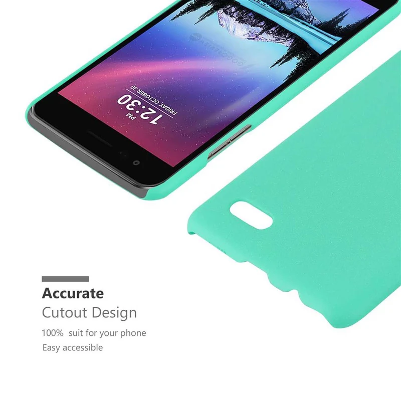 Cadorabo Hülle kompatibel mit LG K4 2017 Hard Case Schutzhülle in Frosted Optik gegen Kratzer und Stöße