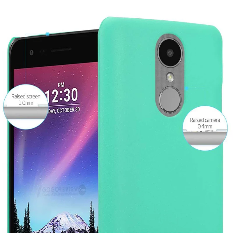 Cadorabo Hülle kompatibel mit LG K4 2017 Hard Case Schutzhülle in Frosted Optik gegen Kratzer und Stöße