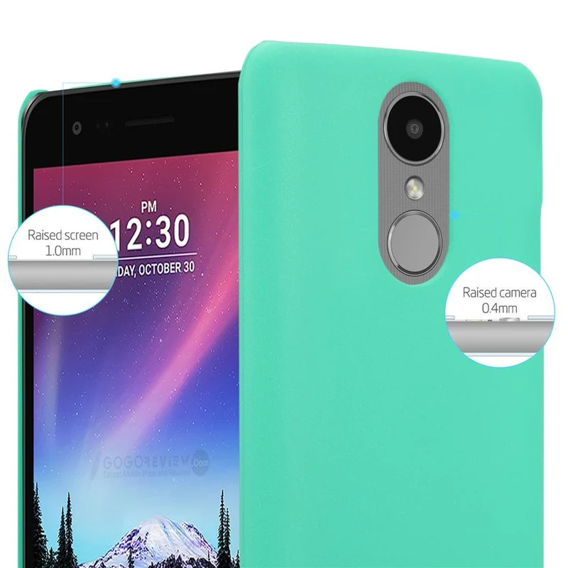 Cadorabo Hülle kompatibel mit LG K4 2017 Hard Case Schutzhülle in Frosted Optik gegen Kratzer und Stöße