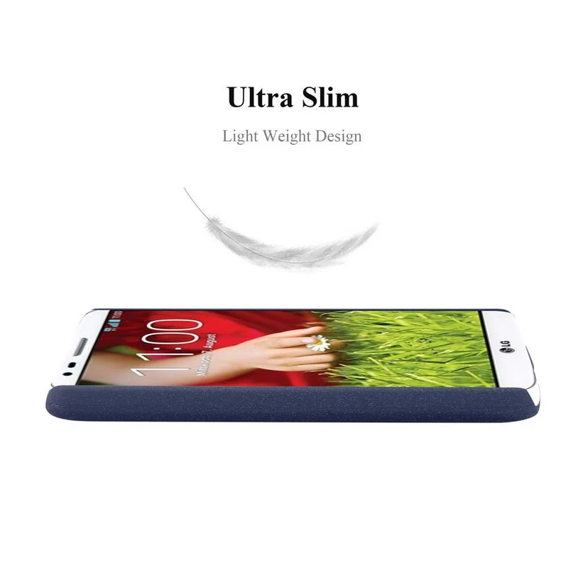 Cadorabo Hülle kompatibel mit LG G2 MINI Hard Case Schutzhülle in Frosted Optik gegen Kratzer und Stöße
