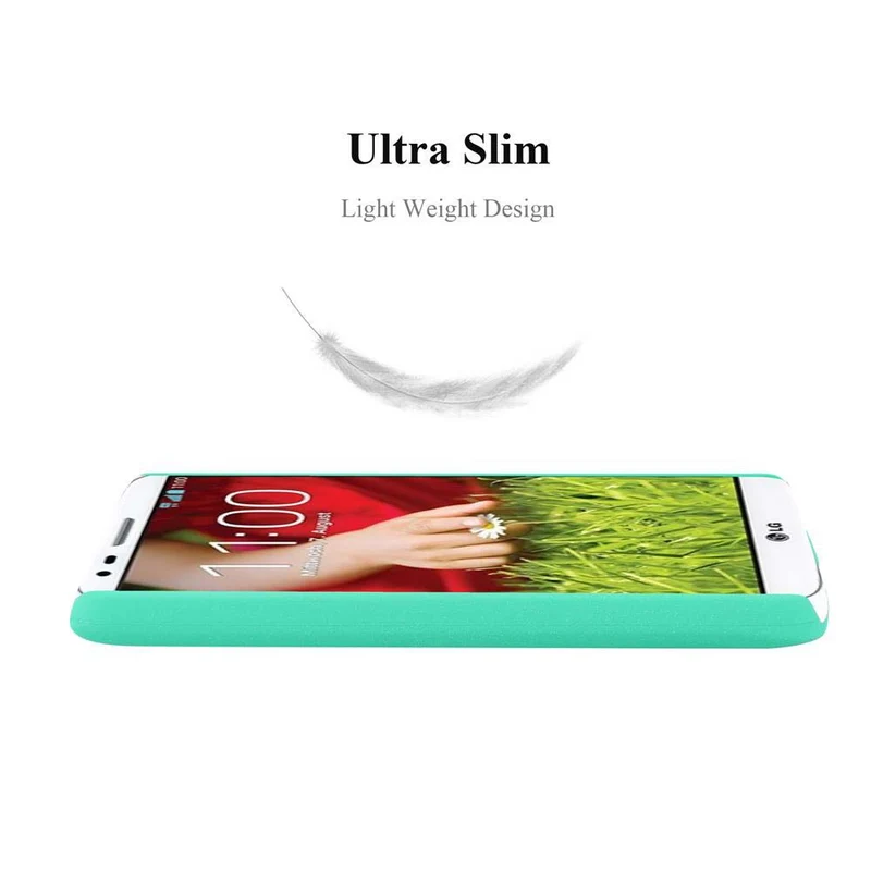 Cadorabo Hülle kompatibel mit LG G2 MINI Hard Case Schutzhülle in Frosted Optik gegen Kratzer und Stöße