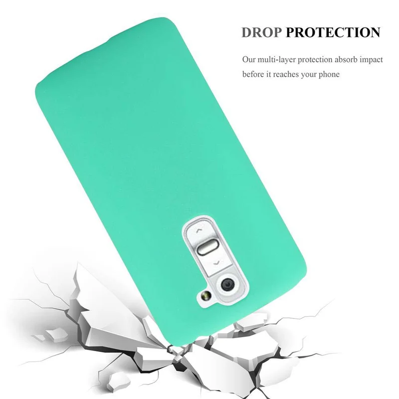 Cadorabo Hülle kompatibel mit LG G2 MINI Hard Case Schutzhülle in Frosted Optik gegen Kratzer und Stöße