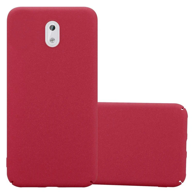 Cadorabo Hülle kompatibel mit Nokia 3 2017 Hard Case Schutzhülle in Frosted Optik gegen Kratzer und Stöße