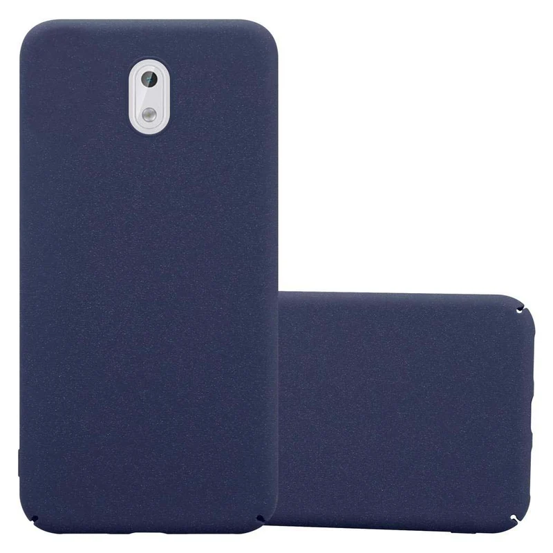 Cadorabo Hülle kompatibel mit Nokia 3 2017 Hard Case Schutzhülle in Frosted Optik gegen Kratzer und Stöße