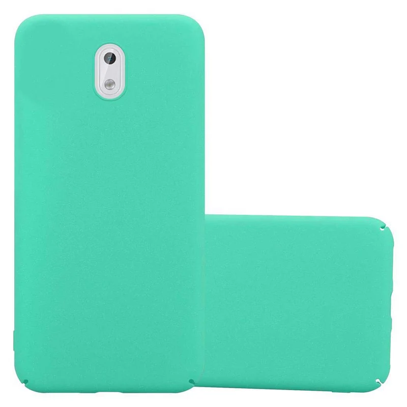 Cadorabo Hülle kompatibel mit Nokia 3 2017 Hard Case Schutzhülle in Frosted Optik gegen Kratzer und Stöße