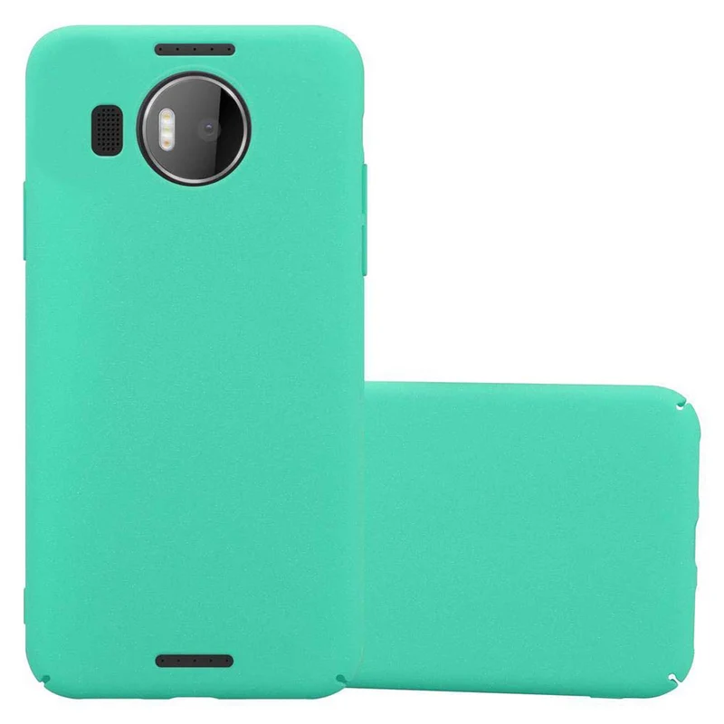 Cadorabo Hülle kompatibel mit Nokia Lumia 950 XL Hard Case Schutzhülle in Frosted Optik gegen Kratzer und Stöße