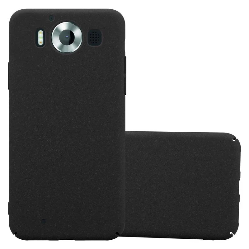 Cadorabo Hülle kompatibel mit Nokia Lumia 950 Hard Case Schutzhülle in Frosted Optik gegen Kratzer und Stöße