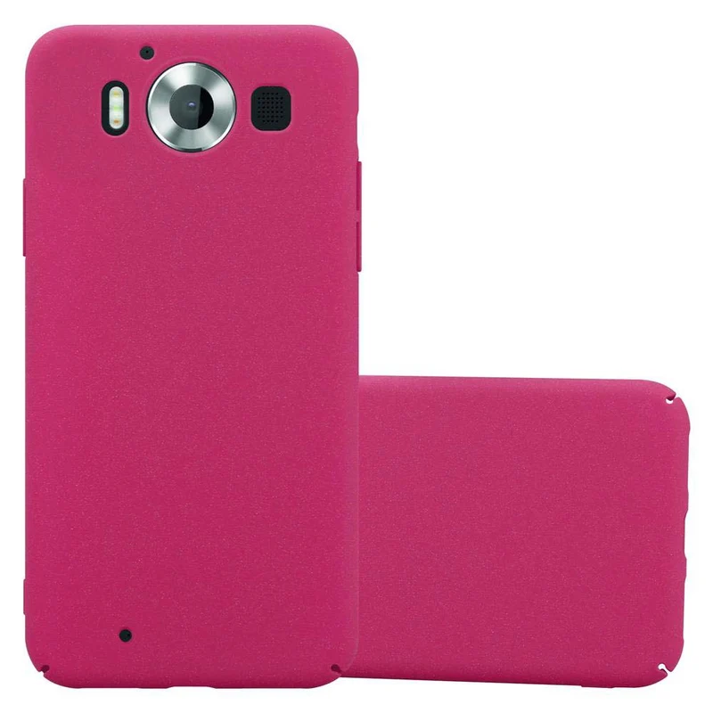 Cadorabo Hülle kompatibel mit Nokia Lumia 950 Hard Case Schutzhülle in Frosted Optik gegen Kratzer und Stöße